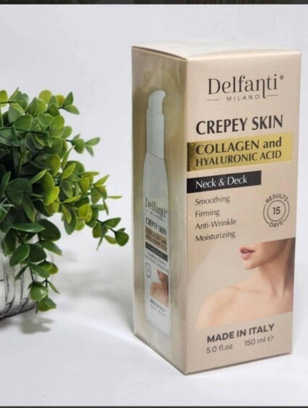 Crepey Skin Neck & Deck Cream - Beige